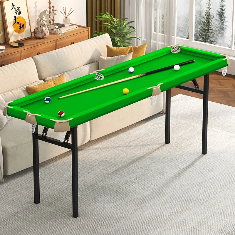 

Practice artifact training pool table adult household solid wood folding table indoor accurate factory portable
