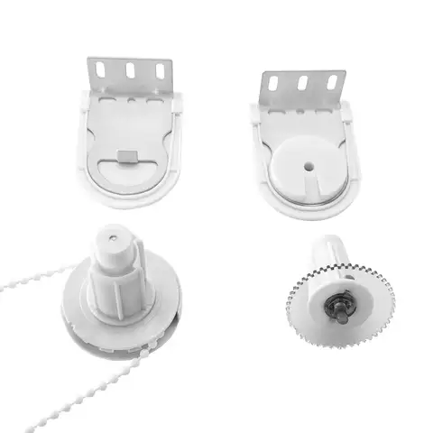 롤러 블라인드 클러치 비드 체인 브래킷 키트, 38mm, 28mm 튜브, 쉬운 설치 교체 설치 액세서리, 주택 개량
