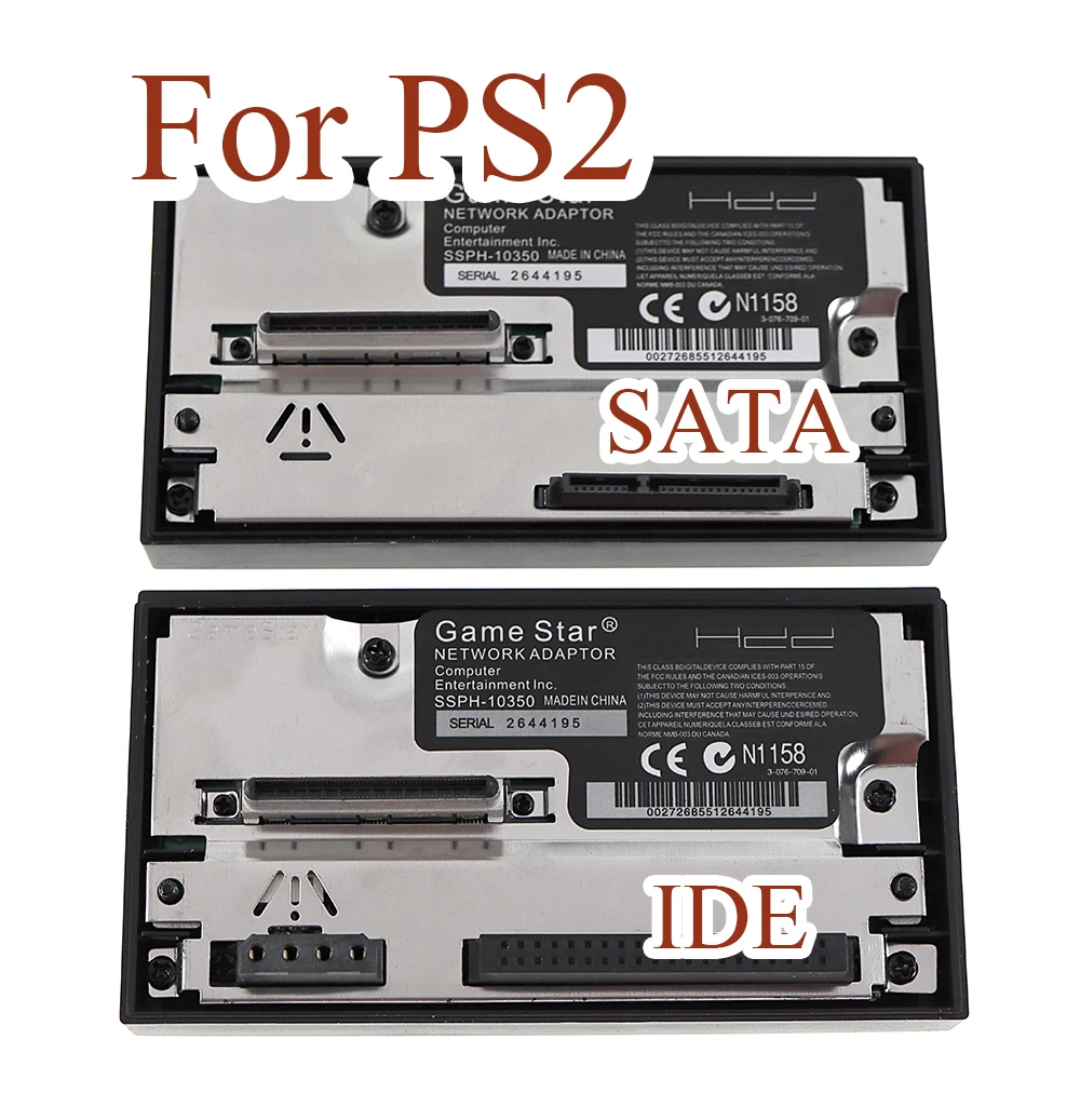 1PC IDE Sata Network Adapter Adaptor For PS2 Fat Game Console Socket HDD For Playstation 2 Fat Sata Socket Replacement