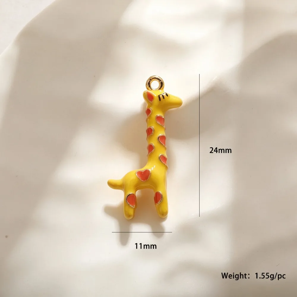 3D Animal Charms Squirrel Elephant  DIY for Jewelry Making Keychain Phone Shoe Sew on Cloth Decor Chain Home Craft Accessories