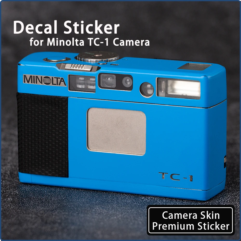 

TC-1 Wrap Cover Protective Film Decal Sticker for Minolta TC-1 TC 1 Camera Skin TC1 Protector Cover Film Decal Skin
