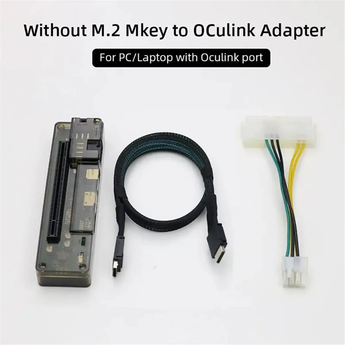 ♠Summer sale♥♦☹  OCuLink GPU Dock with M.2 M Key to OCuLink Adapter External Graphics Card Dock PCIe 4.0 X4 32 Gbps with Adapter