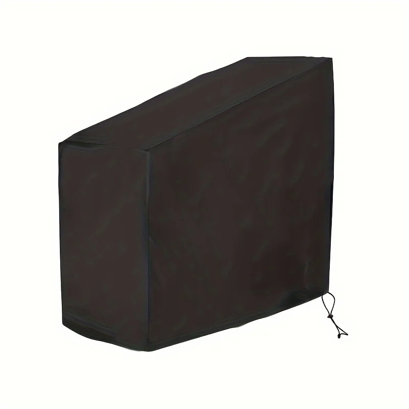 Waterproof Black Fitness Bike Cover - Durable Upright Sports Equipment Protection Cover image 6