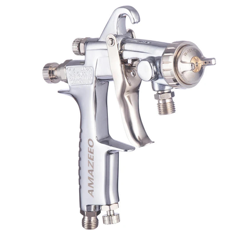 Original  W-101 HVLP Paint Spray Gun for Automotive Furniture Car Wood  Hardware Plastic W101 Air Paint Sprayer Gun