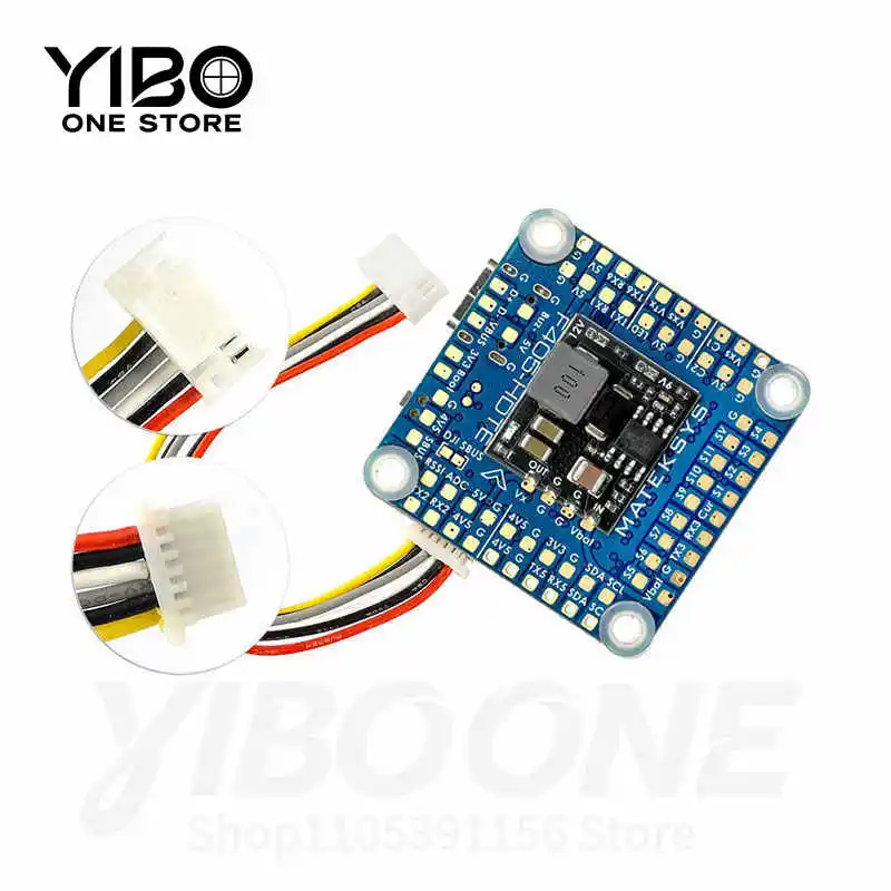 F405-HDTE F4 Flight Controller M32F405 Built-in Dual BEC OSD Blackbox 3~12S LiPo for FPV Drone Replace F722-HD