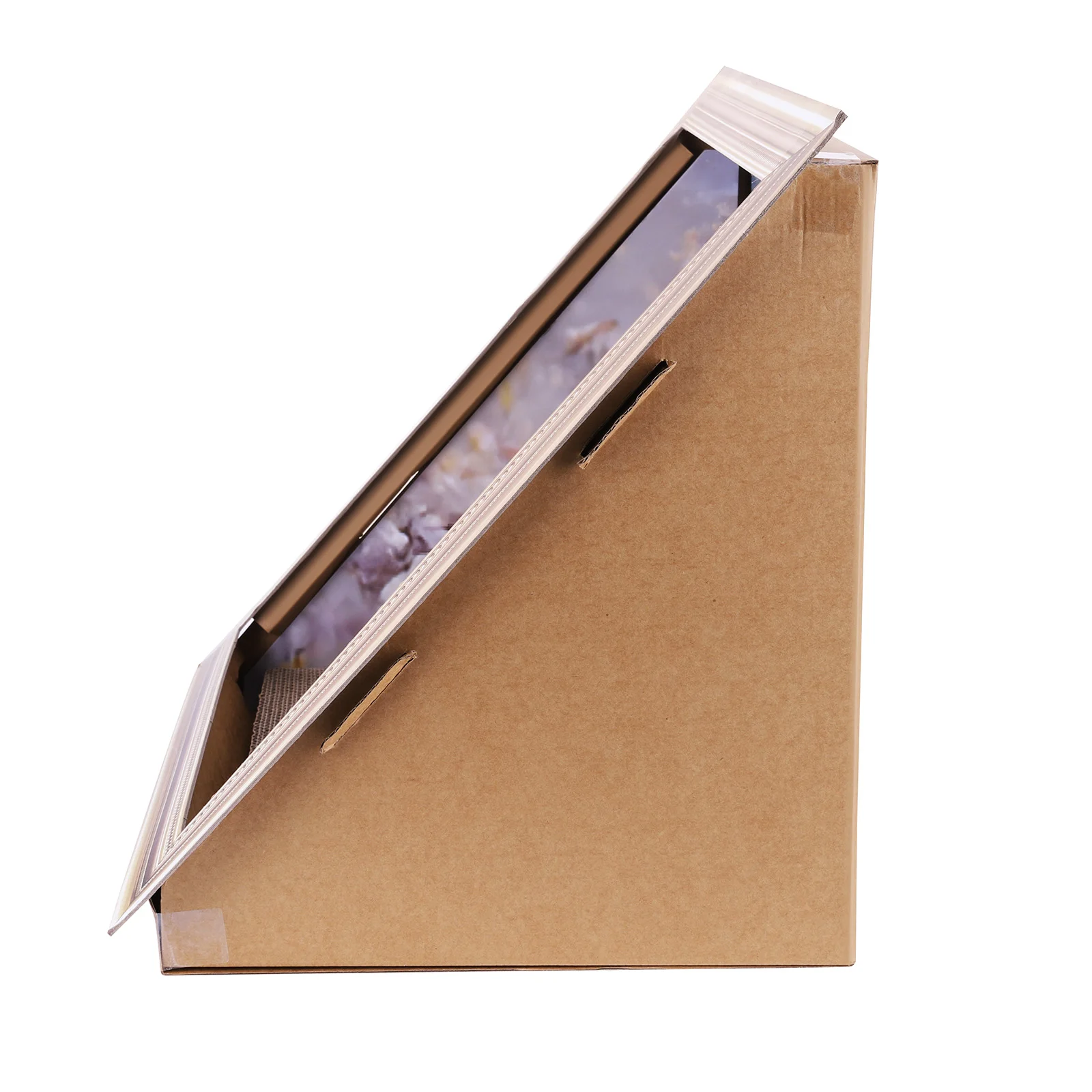 

Многоразовая картона-лежанка для кошек с 3D-рисунком в стиле масляной живописи, дышащая, в форме кошачьей лапы, в виде фоторамки, зоотовары, подарок