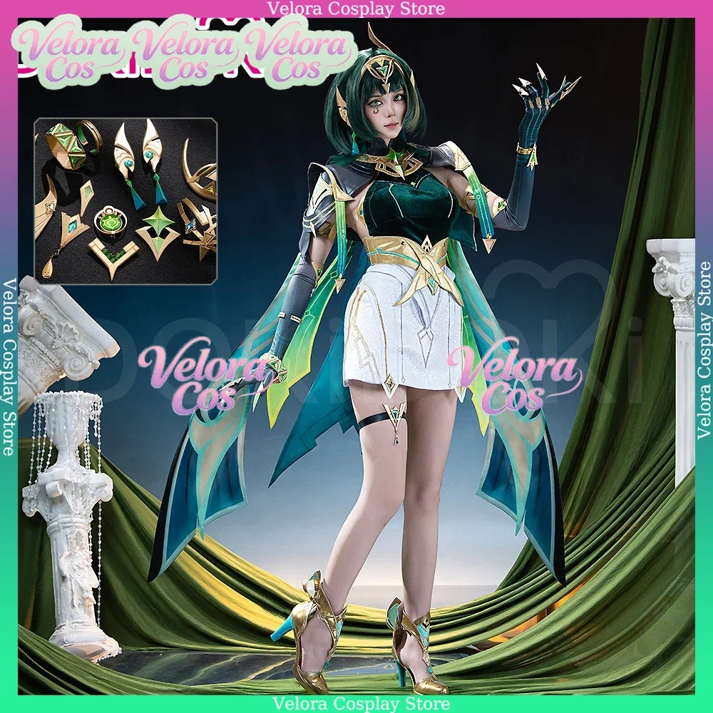 Nefer Cosplay Costume Genshin Impact Song Of The Welkin Moon Nod Krai Dress Plus Size For Halloween Christmas Party Convention