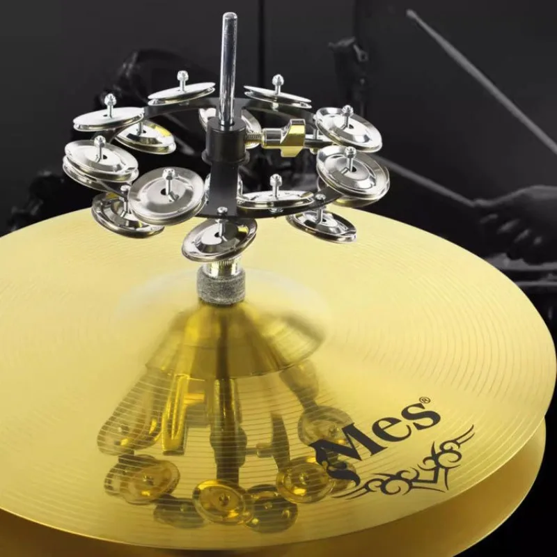 الفولاذ المقاوم للصدأ مرحبا قبعة ركوب الصنج المهنية واضح لحن دائم ذات الطابقين مرحبا قبعة الصنج آلة موسيقية ملحق #3