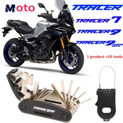 For YAMAHA Tracer 700 900 7 9 Gt 700Gt 900Gt TRACER Motorcycle CNC Accessories Tool Repair Screwdriver Set & Helmet lock