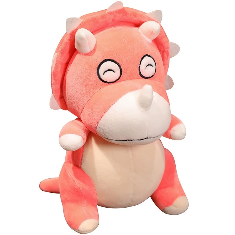 25CM Kawaii Love สามเหลี่ยมของเล่นตุ๊กตาขนาดเล็ก Birthday Party Wrap ของขวัญเด็กไดโนเสาร์โบราณตุ๊กตาเทศกาลของขวัญ