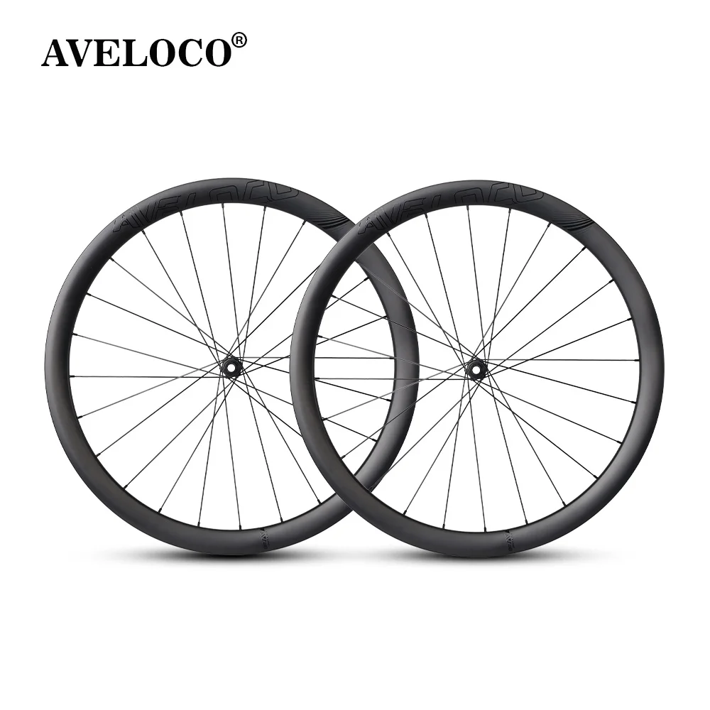 

Ultralight Road Carbon Wheelset 40mm Depth Tubeless Ratchet System 36T Disc Brake Center Lock Hub 700c Bike Wheels