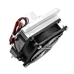 Thermoelectric Peltier Cooler Refrigeration DC 12V Semiconductor Air Conditioner Cooling System DIY Kit