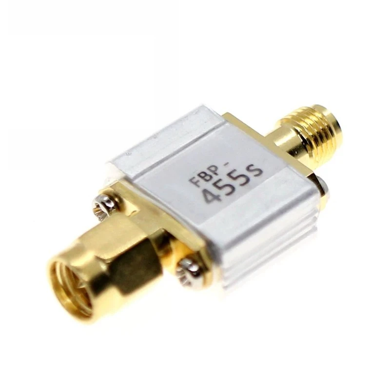455mhz surface acoustic wave bandpass filter 5mhz bandwidth