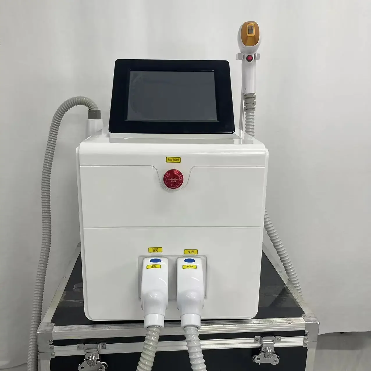 2in1 Diode and Pico-second 808nm Hair Removal Machine with 3 Wavelength Tattoo Removal Epilator equipment 755nm 808nm1064nm