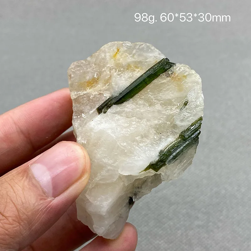 

100% Natural Columnar Tourmaline Rough Crystal Ore Specimen