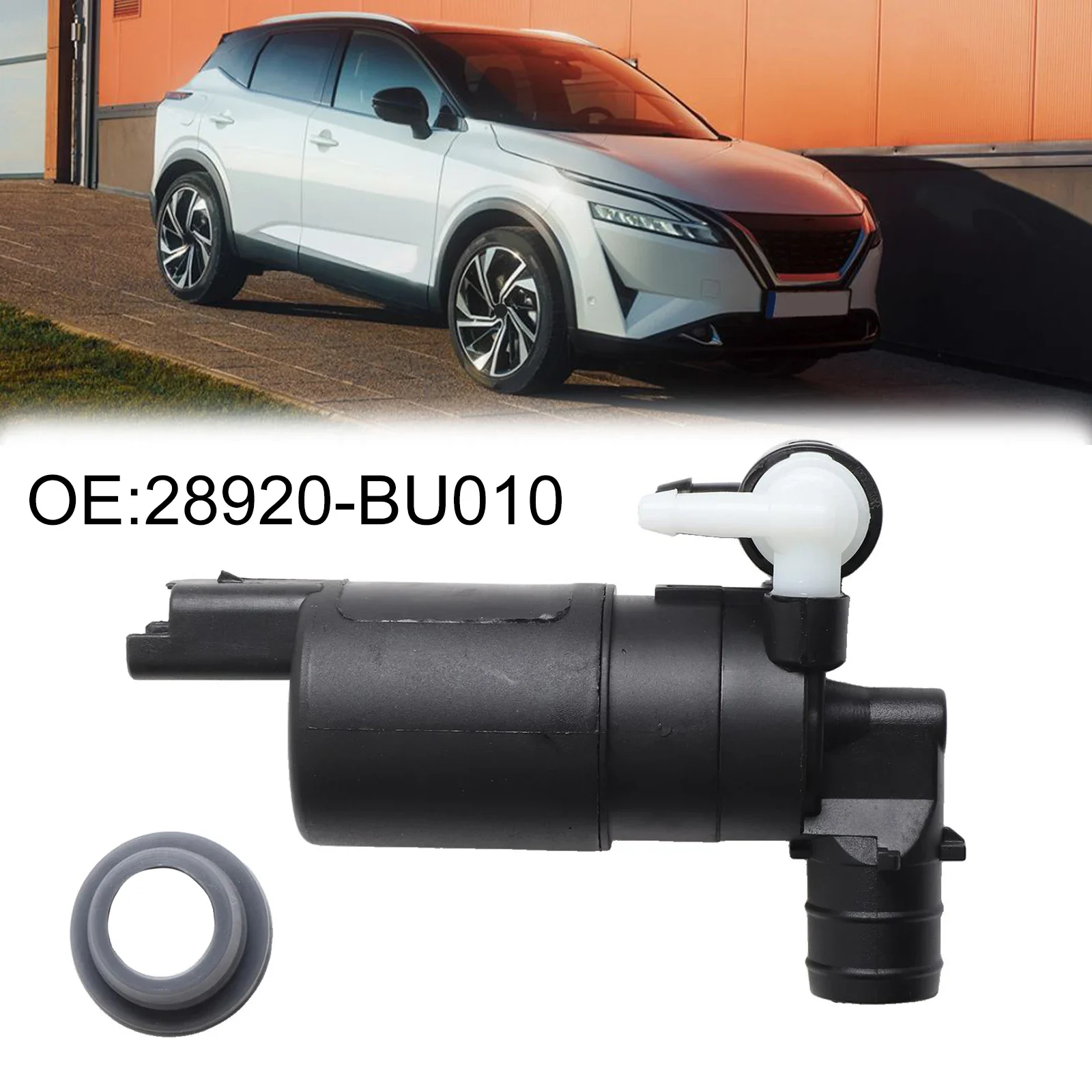 

Car Repair Vehicle Maintenance Windscreen Washer Pump ABS Plastic Steel Construction Compatibility For J10 Compatibility For J11