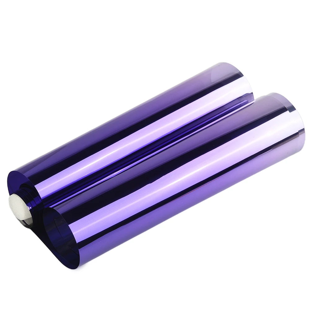 Film Car Sun Front Film Front PVC Sun Visor Tint UV Shade Accessories Auto Waterproof With 1*Scraper Film Car Sun