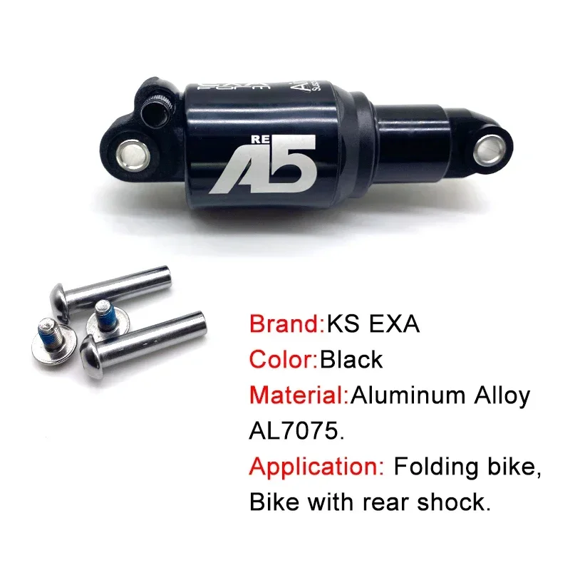 A5 RE RR1 Rear Shocks air pressure for MTB Bicycle Rear Shock Bike folding MTB Downh Mountain Bicycle shock absorber