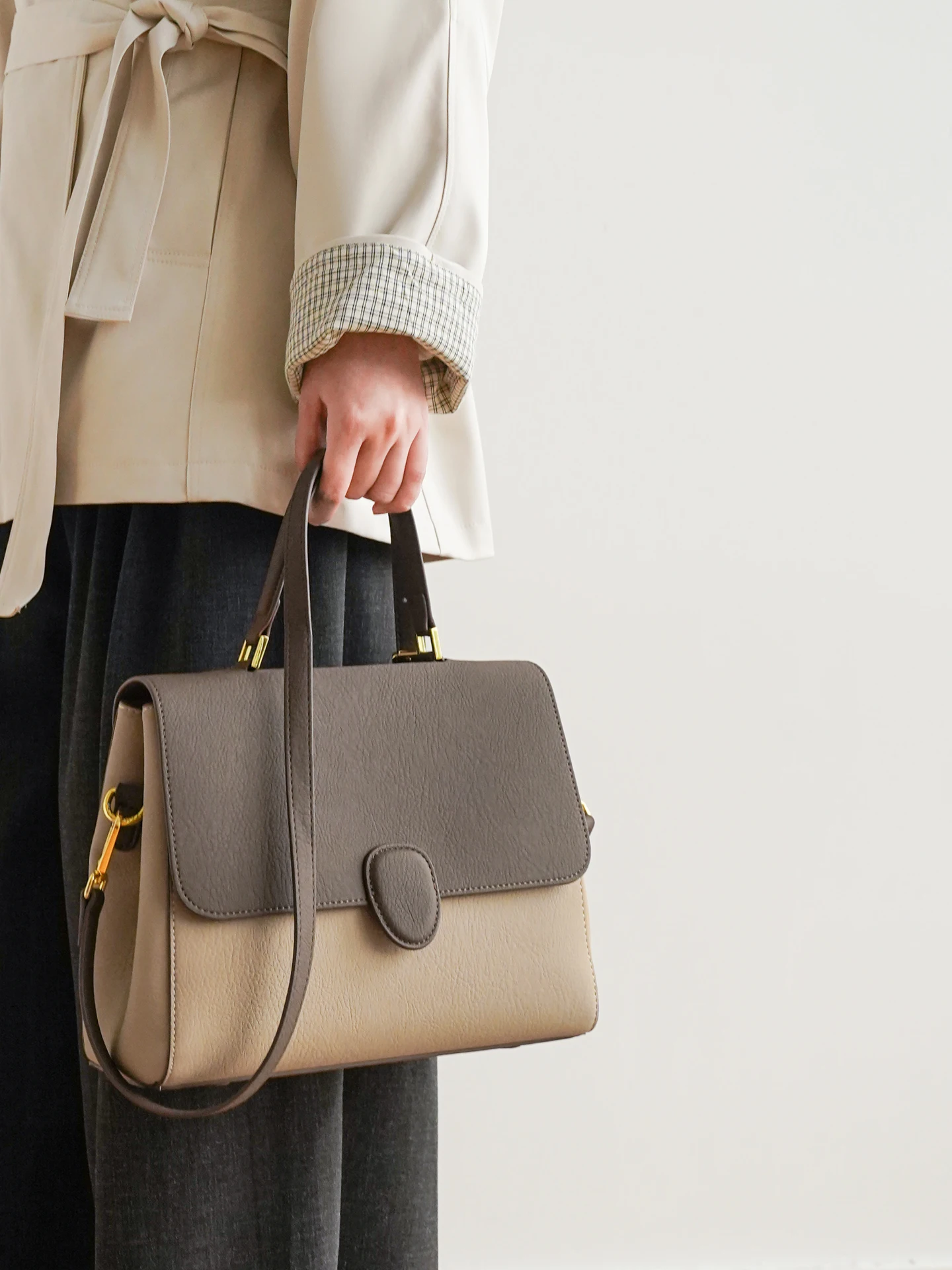 Elegant Commuter Women's Tote Bag Large Capacity Single Shoulder Crossbody Bag Soft PU Leather Handbag Fashionable Design