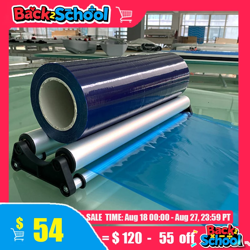 

45cm EZ-Holder 1 Media Roll Holder Mobile Tray for Roll Printing Film Advertising Material Rack