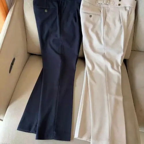 Imagen 2 del producto LP italiano nueva moda estilo viejo dinero pantalones casuales de color sólido simples y versátiles