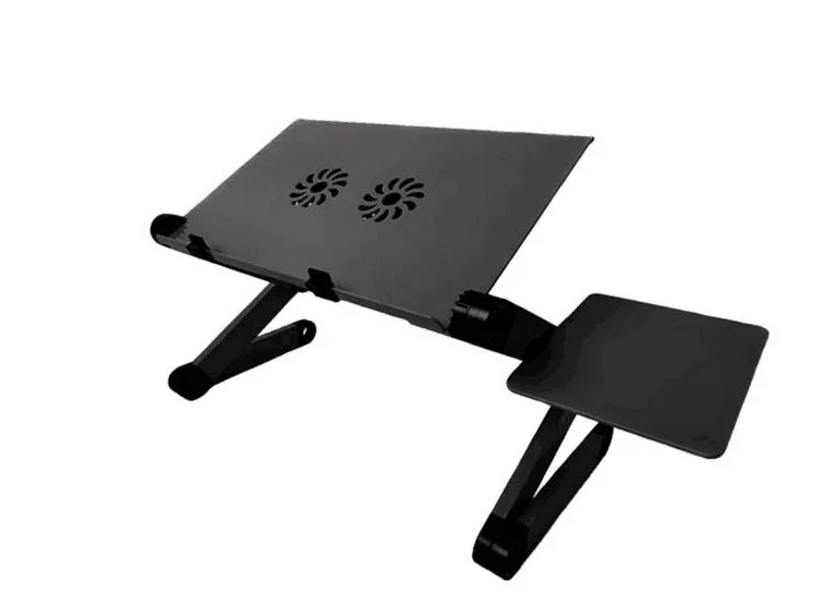 Easy Cooling Laptop Desk Bracket Bed Desk/Lazy Aluminum Alloy Folding Small Table Dropshipping FULLLOVE