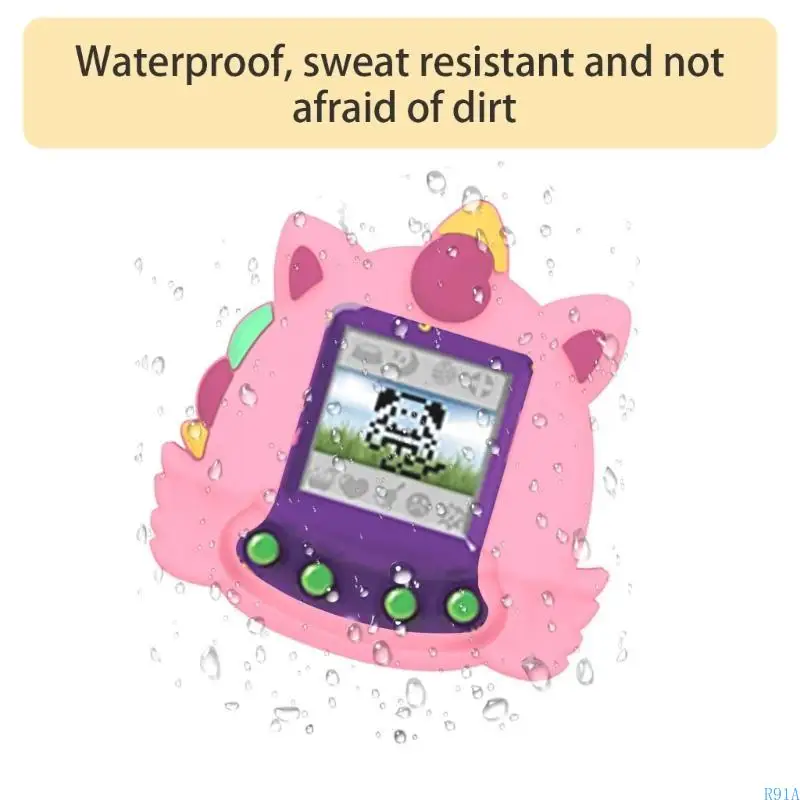 R91A Case protector actualizado Almacenamiento dispositivos juego liviano Cubierta ligera Bolsa gran capacidad adecuada