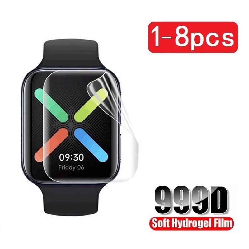 Screen Protector Compatible for OPPO Watch 2 46mm 42mm 41mm OPPO Watch Free Film Hydrogel Protective Film Anti-Scratch