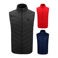 Heating Jacket Electric Warm Vest 9 Heating Zones USB Heating Vest for Men Women Smart Electric Lightweight Heated Jacket