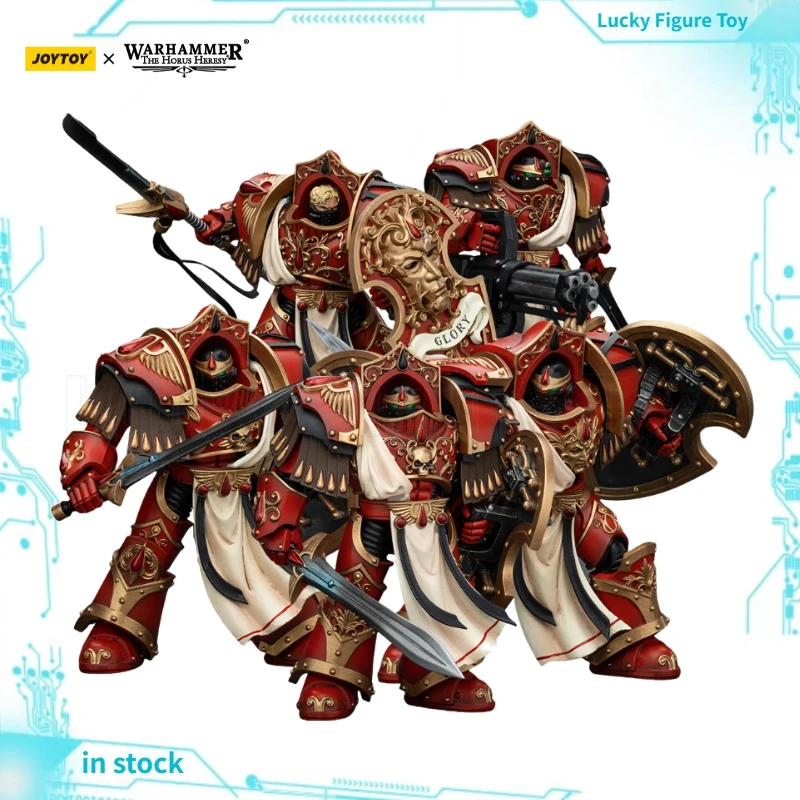 

【Оригинал】JOYTOY 1/18 Фигурка Warhammer 40K Blood Angels Crimson Paladins Squad Модель Аниме Игрушка