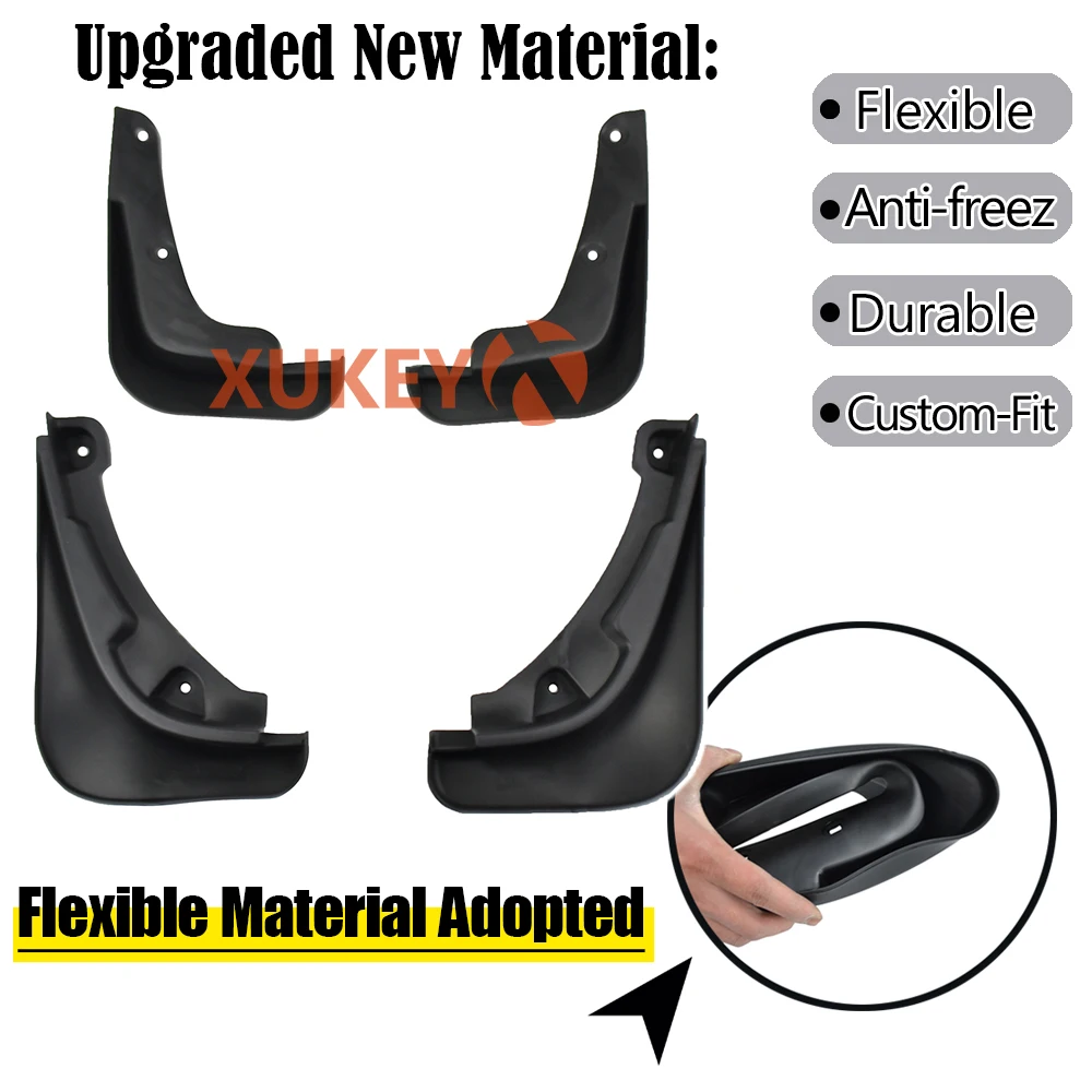 Car Mudflaps For Dodge Dart 2013-2016 sedan Mud Flaps Splash Guards Mudguards Mud Flap Front Rear Fender Protector