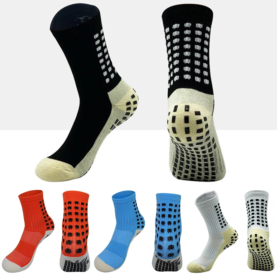 Sokken Volwassenen Vrouwen Nieuw Voetbal Mannen Katoen Sport Sokken Antislip Siliconen Handdoek Bodem Voetbal Basketbal Anti Slip Grip Sokken