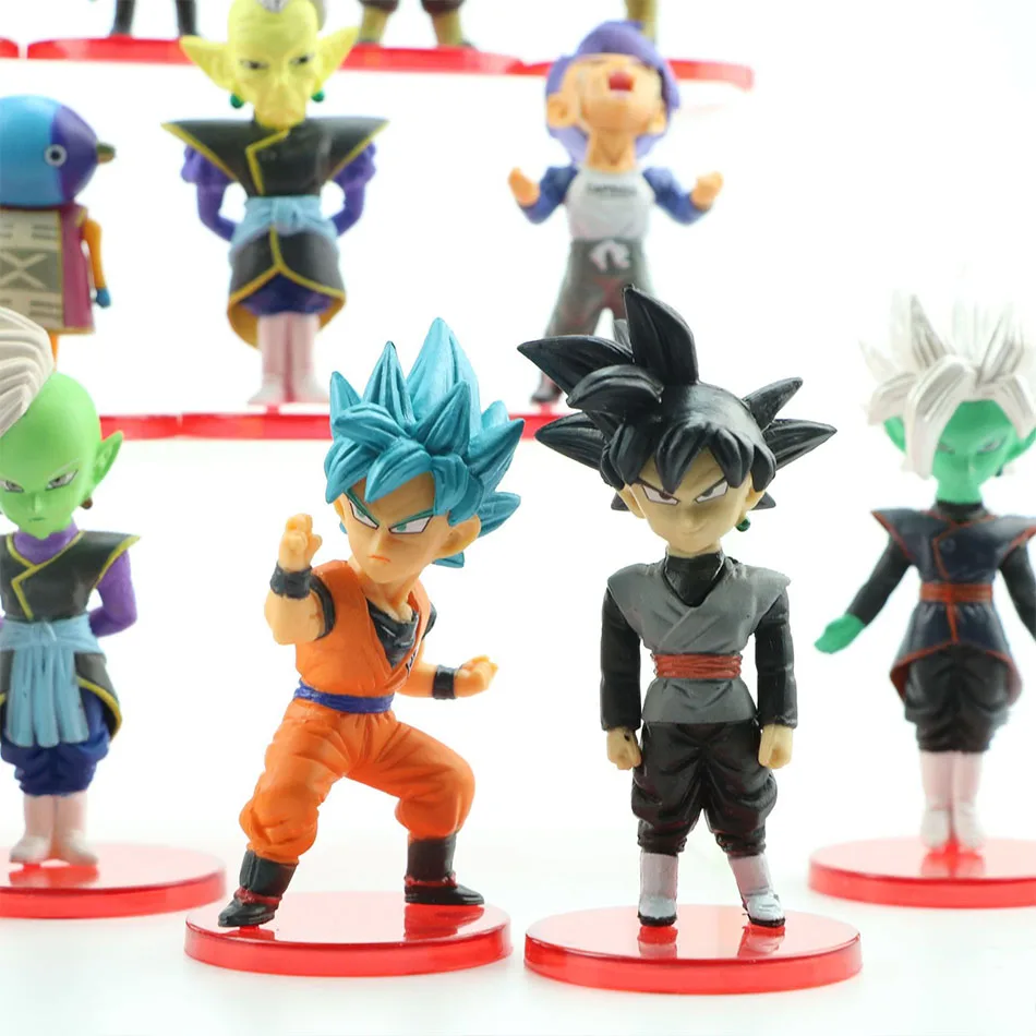 13/18/21 teile/satz Dragon Ball Z Super Saiyajin Goku Anime Figur Gohan Vegeta Broly Piccolo Majin Buu action Figur Modell Geschenk Spielzeug – Detail 13