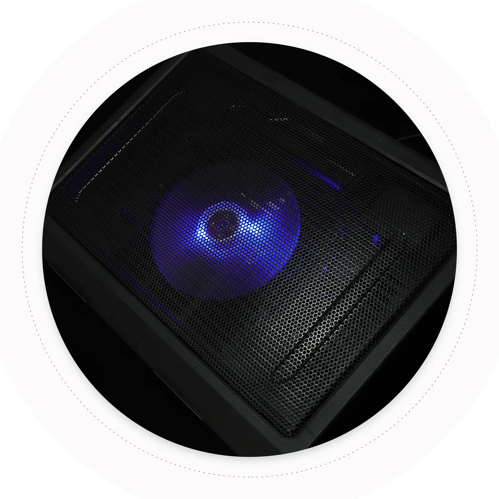 

Охлаждающая подставка для ноутбука 14 дюймов, бесшумный кулер для игровых ноутбуков и ультрабуков, USB-вентилятор, противоскользящие ножки, пластик