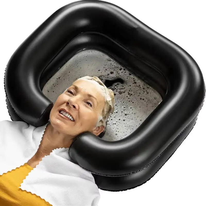 

Portable Hair Washing Basin For The Disable Inflatable Shampoo Basin Tub Bed Rest Nursing Aid Sink Travel Shampoo Basin Sink