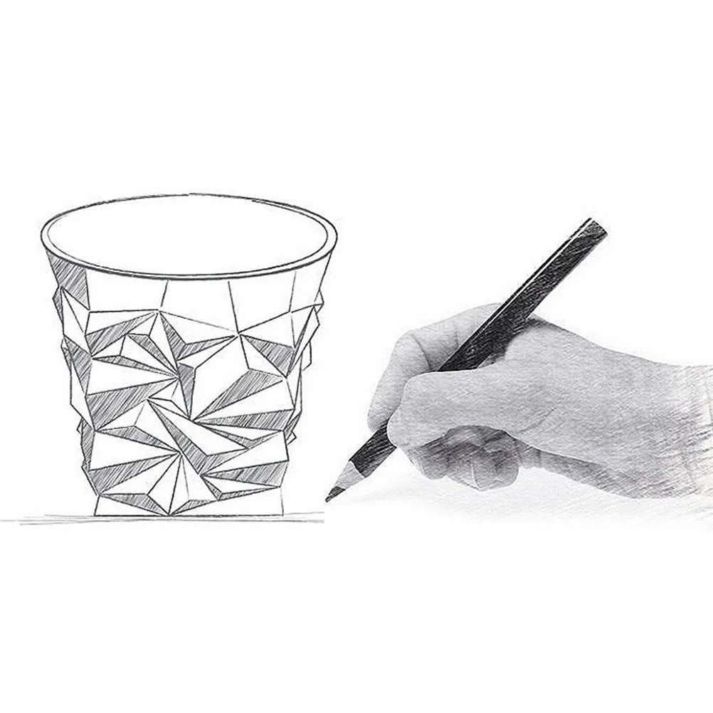2Pcs Whiskey Cup Creative Crystal Glass Cup Lead-Free Diamond Cut Texture High Transmittance Comfortable Hold for Indoor Outdoor