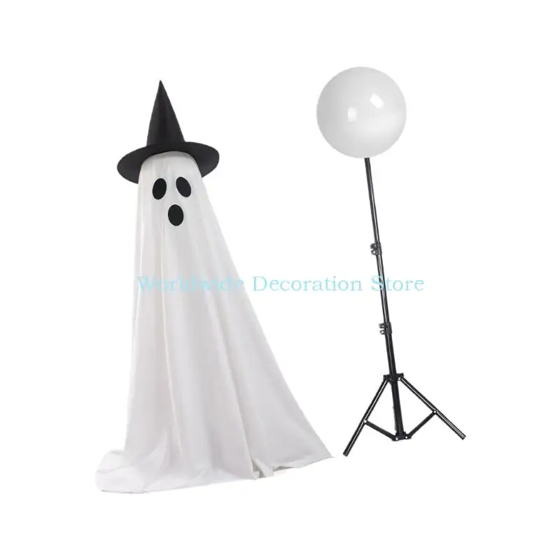 Q39B Halloween Decorations Outdoor, Pumpkin Halloween Party Decorations with Remote Control String Lights, Festive Pumpkin for