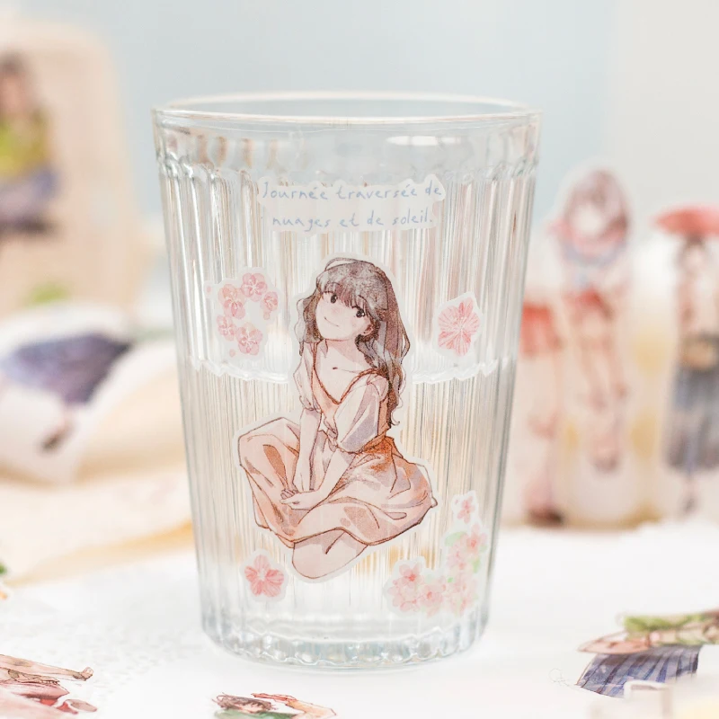 Card Lover 45mm*2m 1 Roll [Life Suite Series] Retro Handmade Tent Decoration Masking Tape Scrapbooking Material Scrapbook Kit