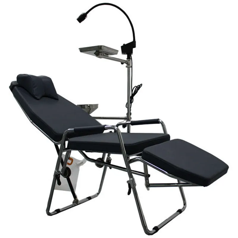 

Best Quality Foldable Portable Beauty Salon Chair LED Lighted for Easy Transport Ideal for Clinic Use