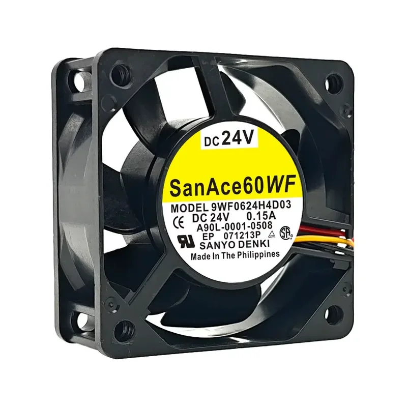 for SANYO 9WF0624H4D03 Original 6025 24V 0.15A Cooling Fan for FANUC System Dedicated Blower