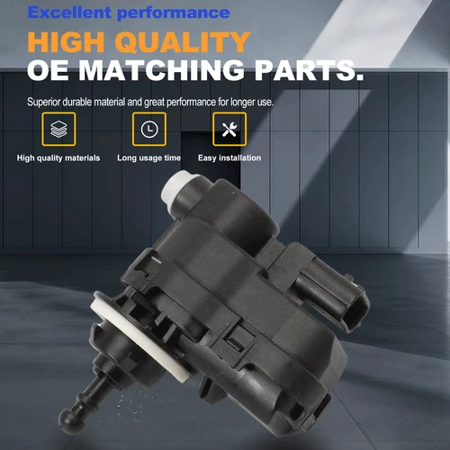 Motor de ajuste de faros negro adecuado para Fiat Renault Auris Opel Citroen Peugeot 4431359 izquierdo o derecho