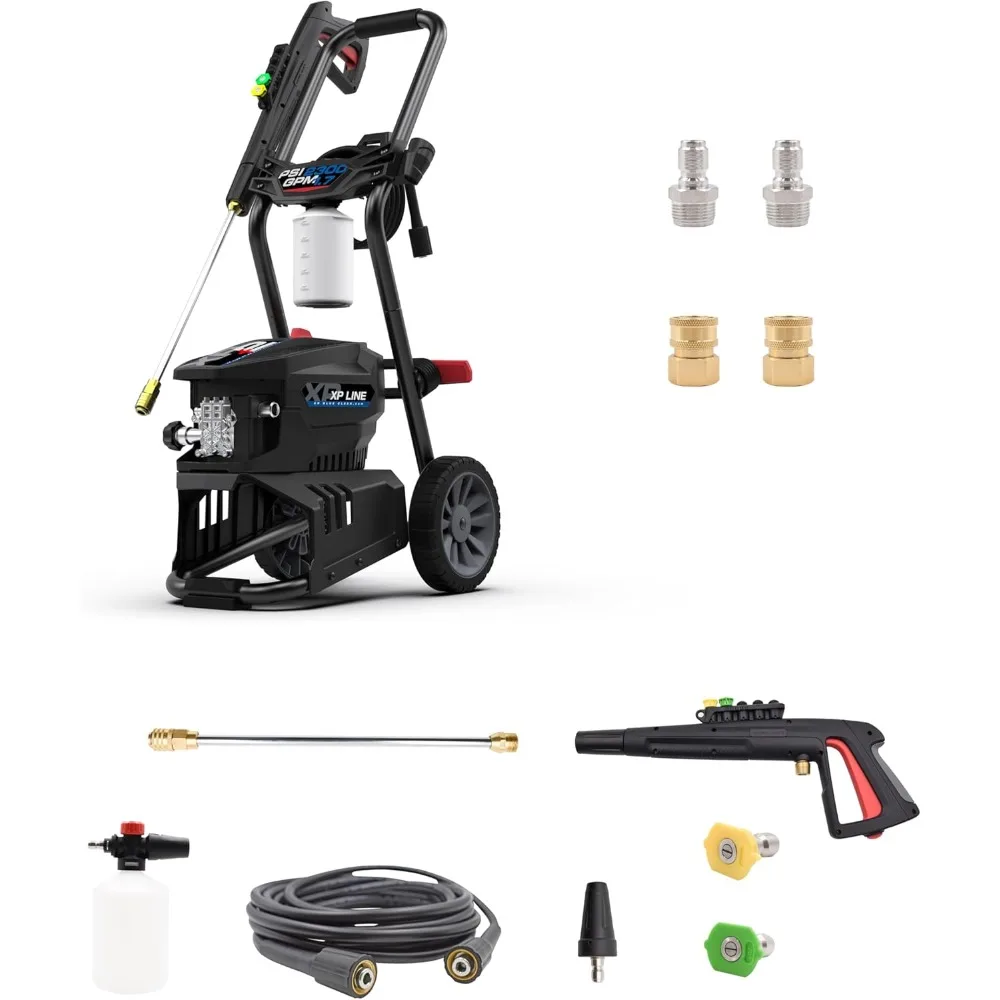 

BCXP22300P-BND2QC, Includes BCXP22300P Electric Pressure Washer with M22 Transfer Adapters. 2300 PSI, 1.7 GPM, Easy Connection