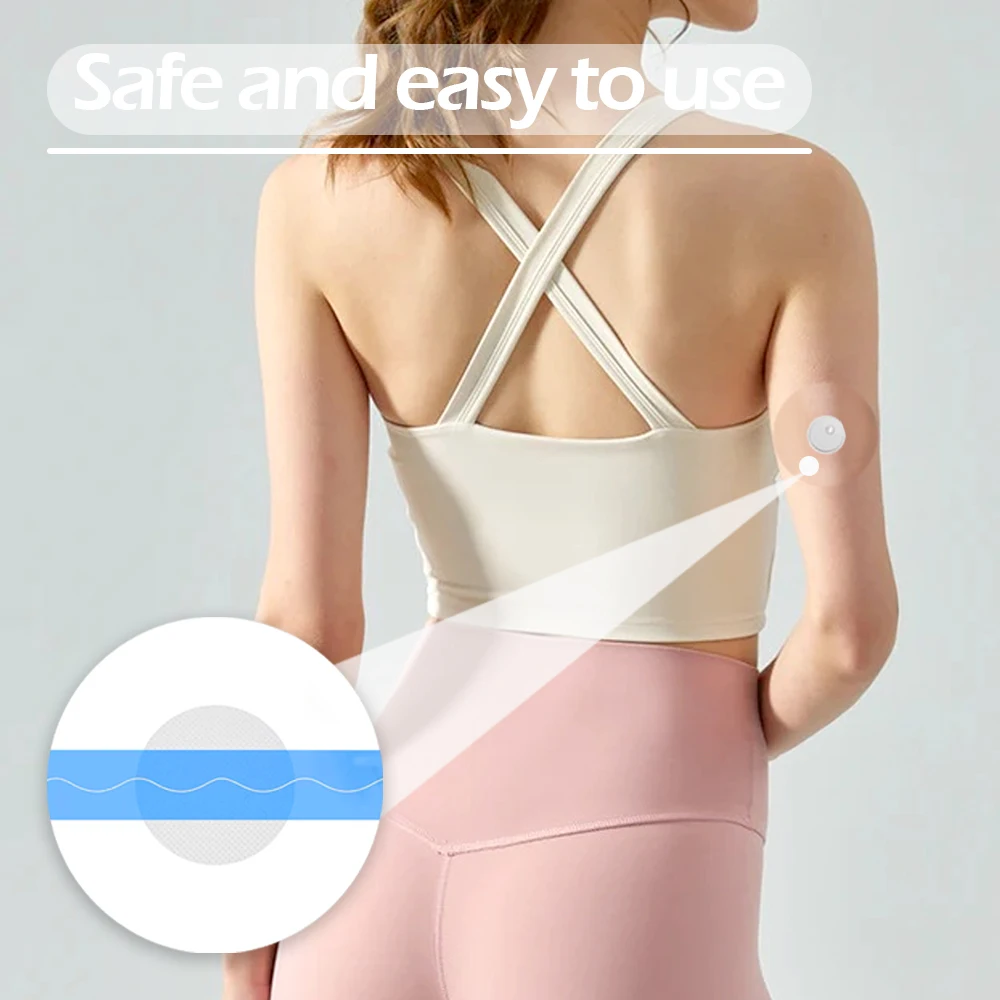 غطاء مستشعر Freestyle لـ Libre 2، رقعة لاصقة شفافة مقاومة للماء، لا تسبب الحساسية، حماية لمدة 14 يومًا (أزرق)، 30/50 قطعة
