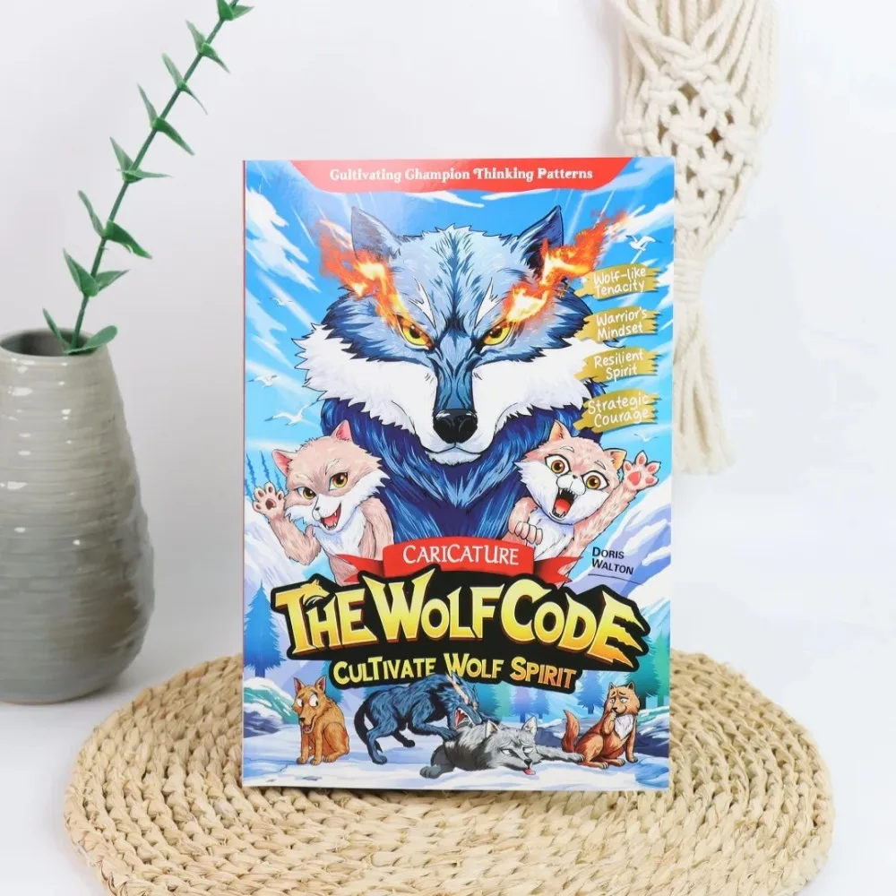 Wolf Code: Cultivating Wolf Spirit English Edition Reading on Growth Mindset and PerseveranceChildren's early education books