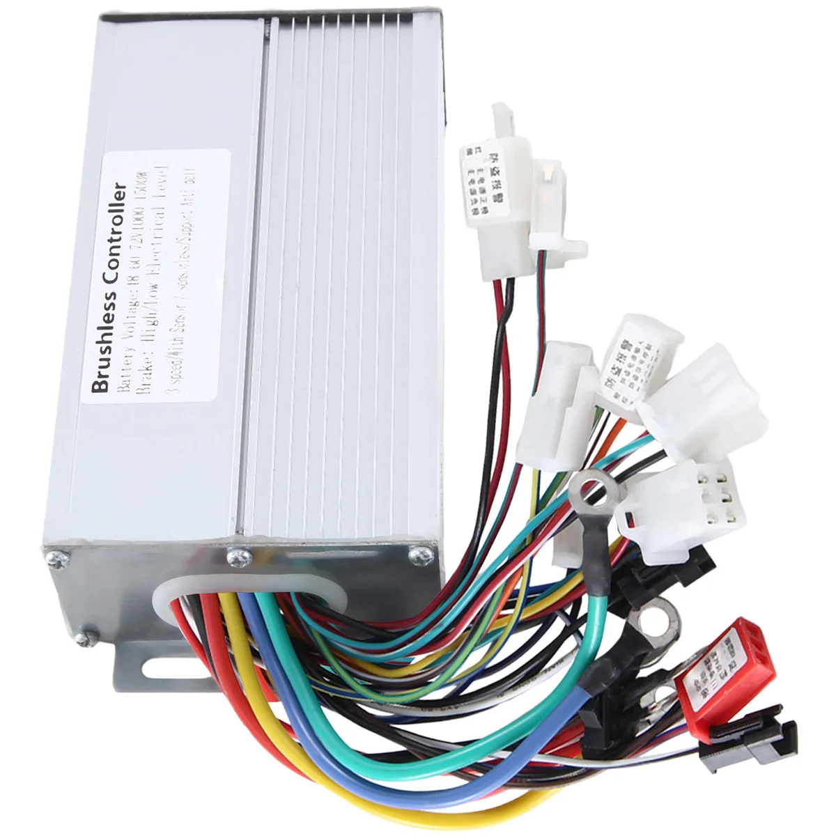 48V 60V 64V 72V 1000W 1500W Electric Controller 12 Tube Dual Mode E-Bike Brushless Controller Speed Motor image 4