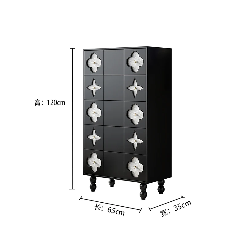 

Medieval style chest cabinet Bedroom TV cabinet Locker French chest of drawers Six chest of drawers ShellSide cabinet