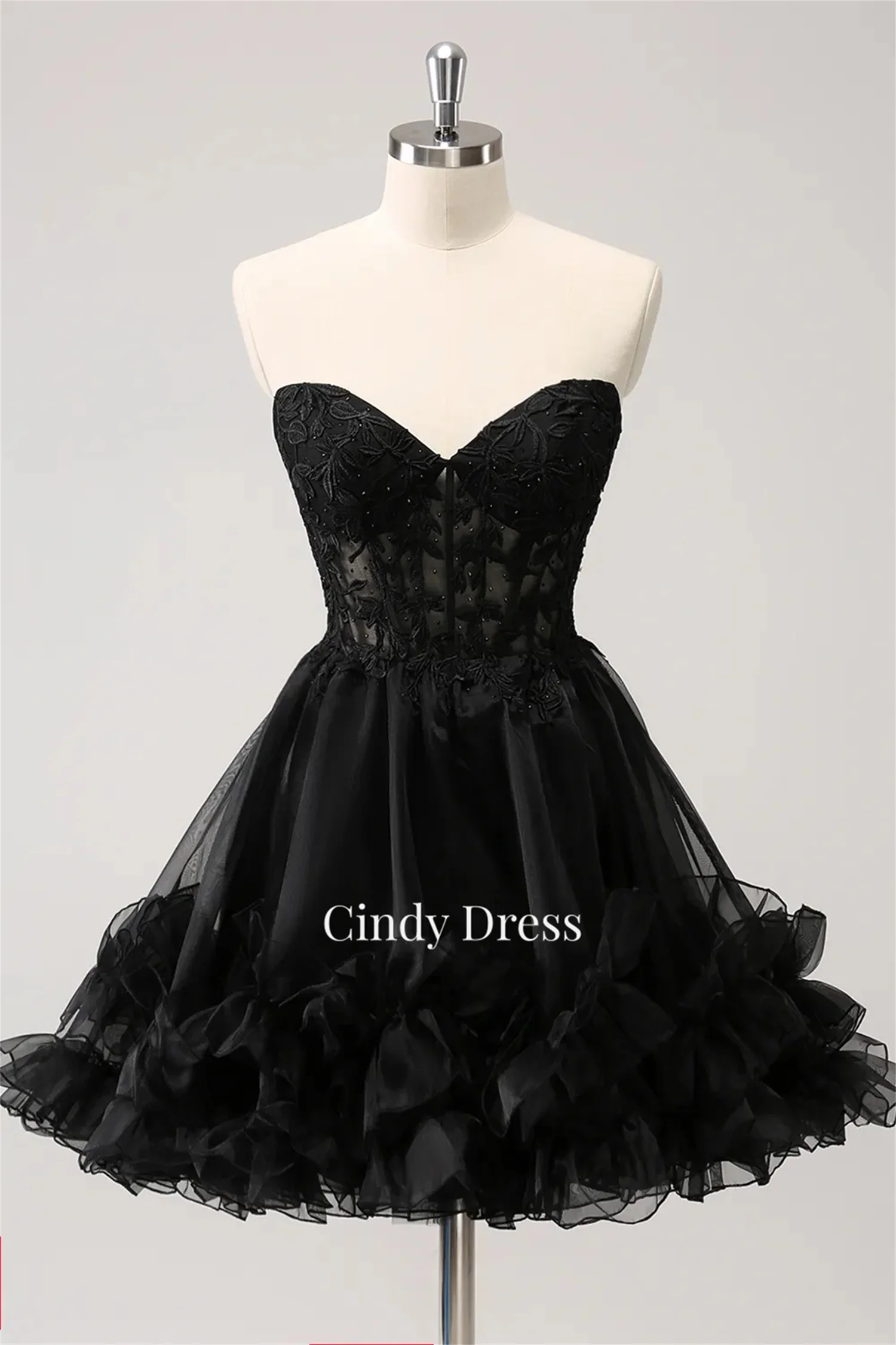 Cindy Sweetheart-vestido De cóctel De estilo corto para mujer, vestidos De fiesta elegantes De estilo azul marino para boda, bata De noche para mujer 2024