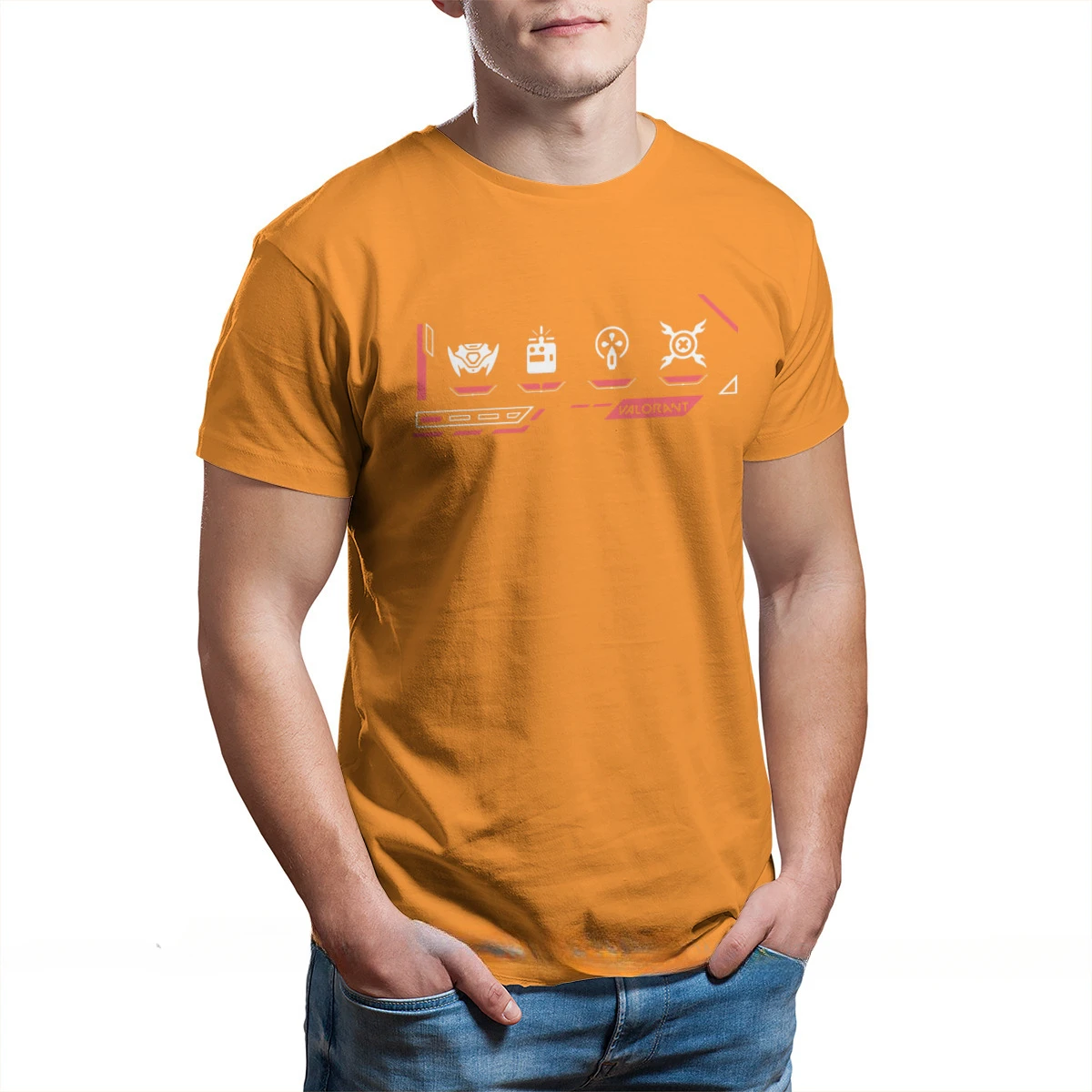 RAZE kaus untuk pria Valorant - Summer Games Clothing ulasan dan harga