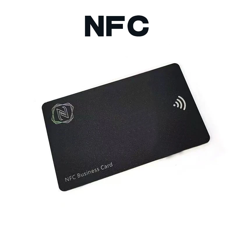 NFC Card NTAG 216 Programmable Plastic Card Customized for Google Reviews Waterproof Material Content Unrestricted