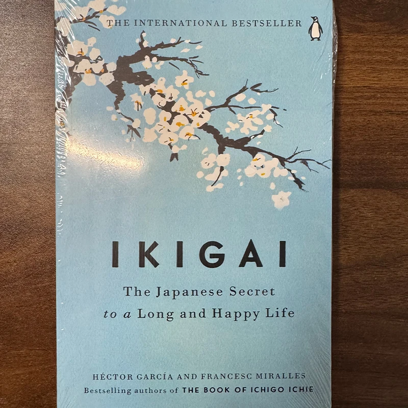 Ikigai by Hector Garcia & Francesc Miralles International Bestseller Self Help Book for Happiness